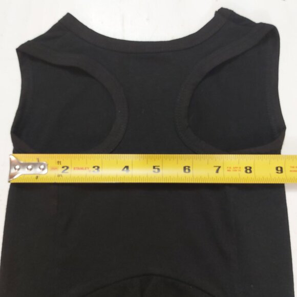 Black Large Dog Shirt - Halloween Paw Print Design - Picture 4 of 7